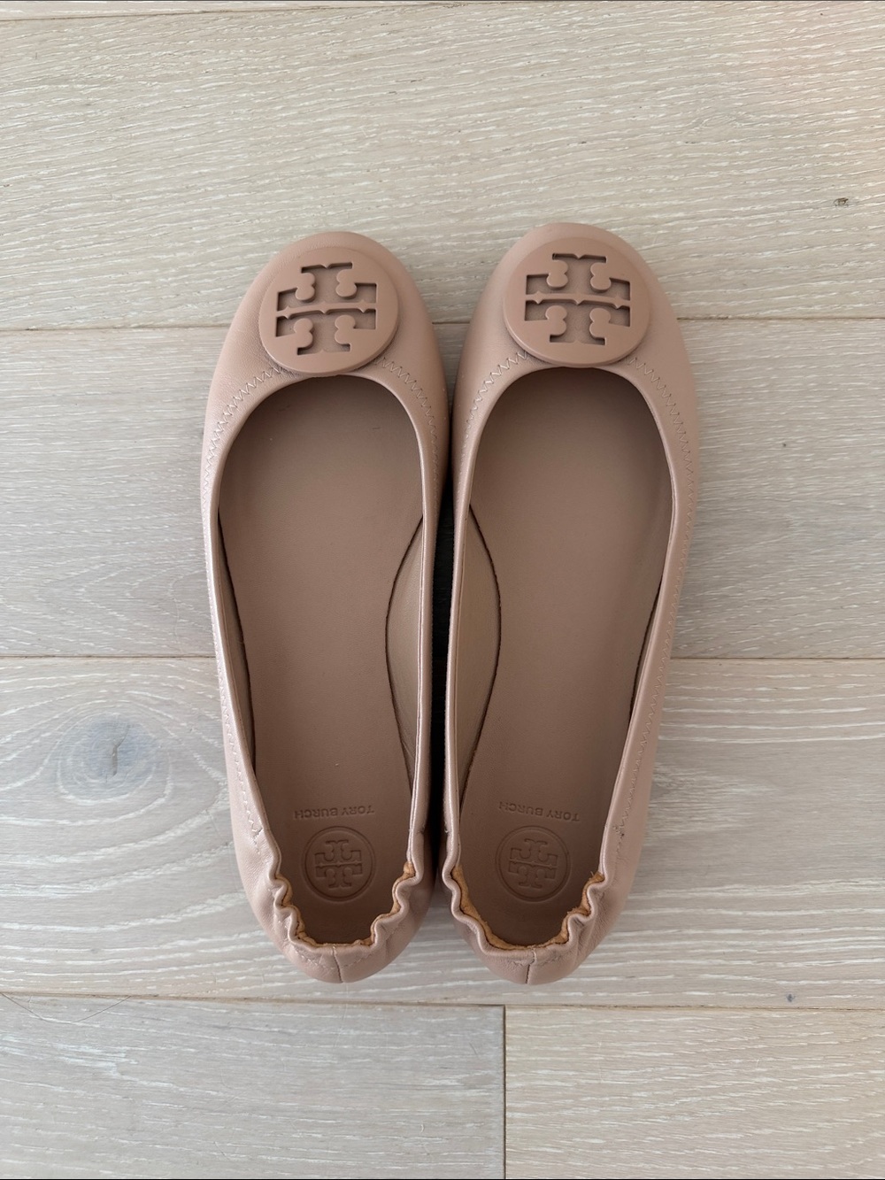 Tory Burch Blush Pink Ballet Flats
